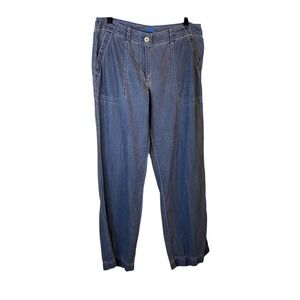 Tommy Bahama Blue Relaxed Denim Trousers